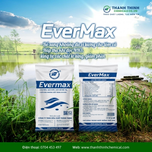 EVERMAX - Khoáng đa vi lượng, hấp thu khí độc