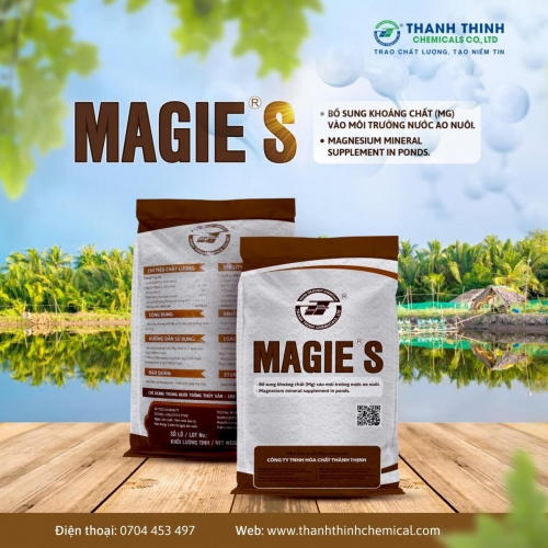 MAGIE®S - Bổ sung khoáng Magie vào nước ao nuôi