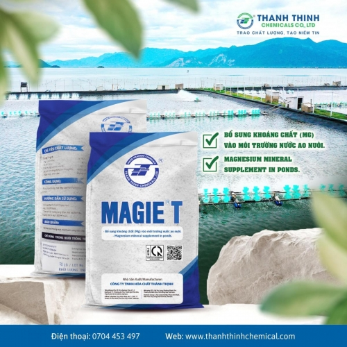 MAGIE®T - Bổ sung khoáng Magie vào nước ao nuôi